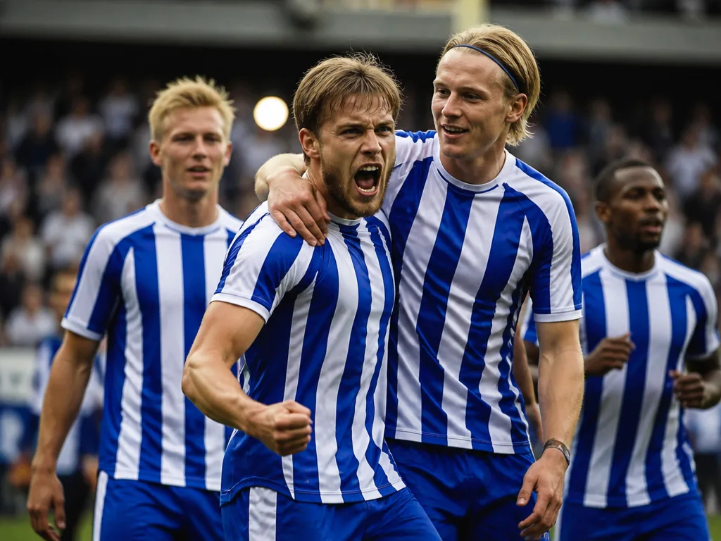 IFK Göteborg-spelare på Gamla Ullevi under en Allsvenskan-match 2026